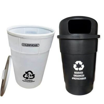 Caneca Ecologica de 55 Galones / 208 Litros